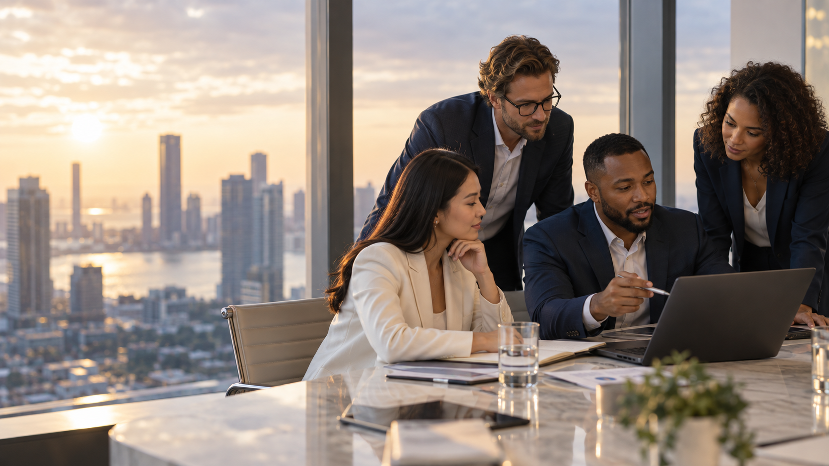 Professionals considering service options
